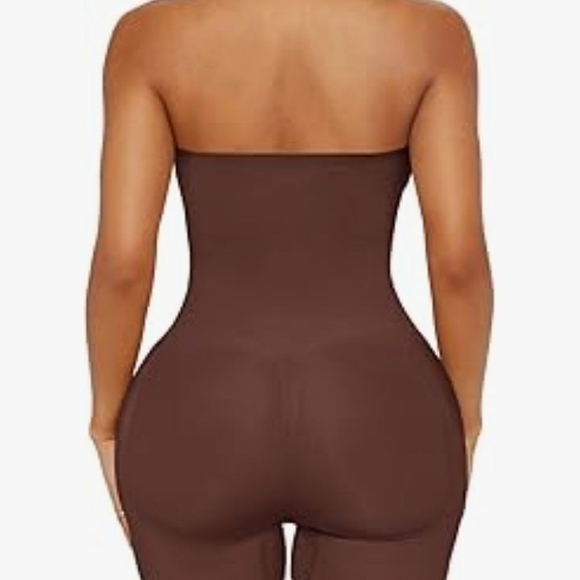 ReoRia Brown Shapewear Bodysuit Intimates - Picture 2 of 4